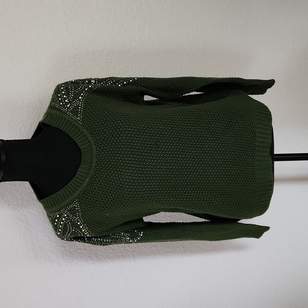 Olive green sweater
